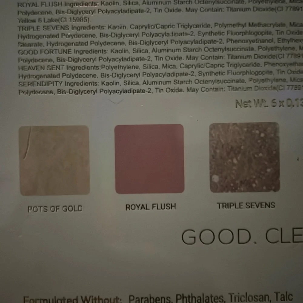 True + Luscious Lucky Glow Bronze and Highlight Palette